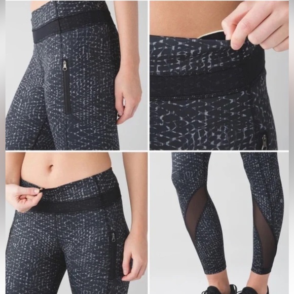 Lululemon Tight II in Snake Battleship Size 6 - Picture 11 of 11